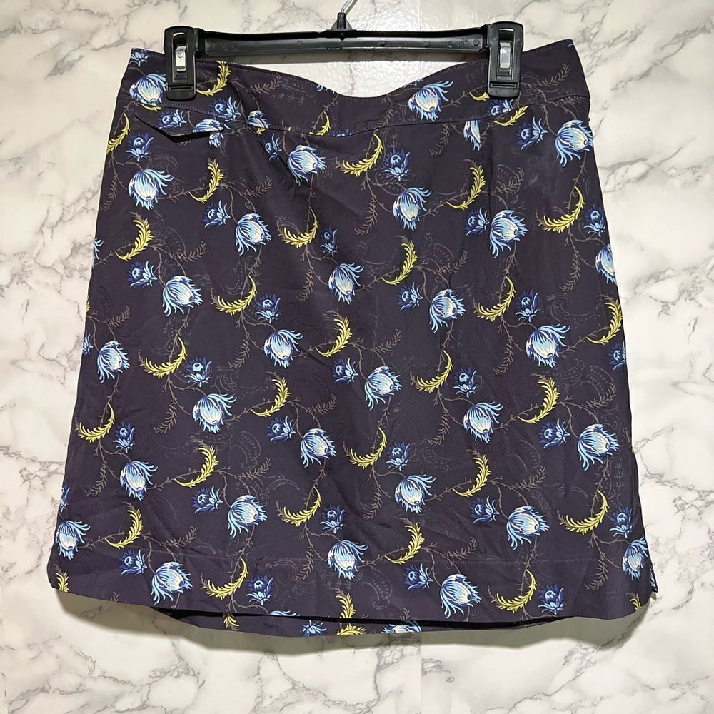 Nike Golf DRY-FIT UV Skirt Multi-Colored Prints SZ M